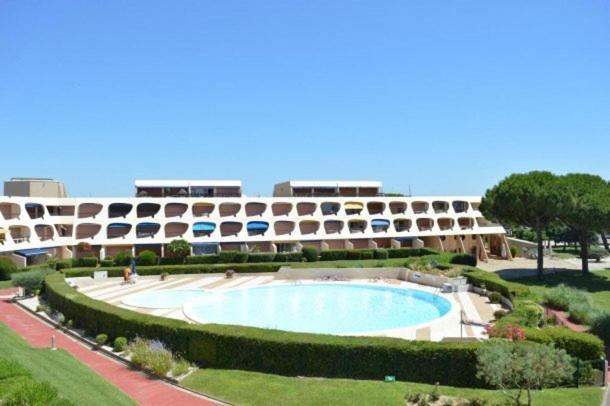 As21549 - Studio Lumineux Vue Mer Avec Piscine Et Parking Commun لو غراو دو روا المظهر الخارجي الصورة