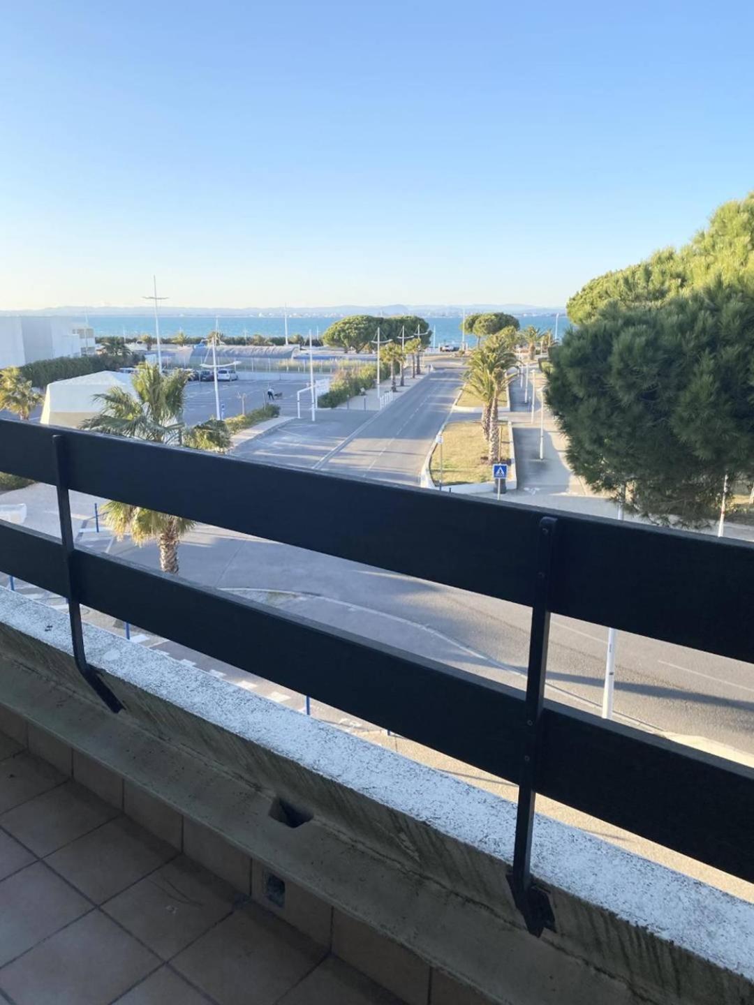 As21549 - Studio Lumineux Vue Mer Avec Piscine Et Parking Commun لو غراو دو روا المظهر الخارجي الصورة